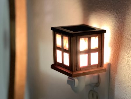 Wood Lantern Pluggable Wax Warmer For Sale