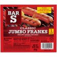 Bar-S Classic Jumbo Franks Hot Dogs, 8 Franks per Package, 1 lb Pack Online