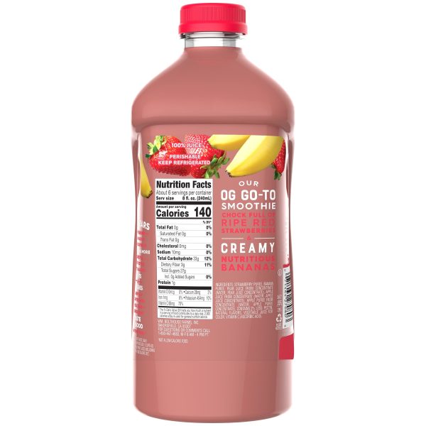 Bolthouse Farms Fruit Juice Smoothie, Strawberry Banana, 52 fl. oz. Bottle For Cheap