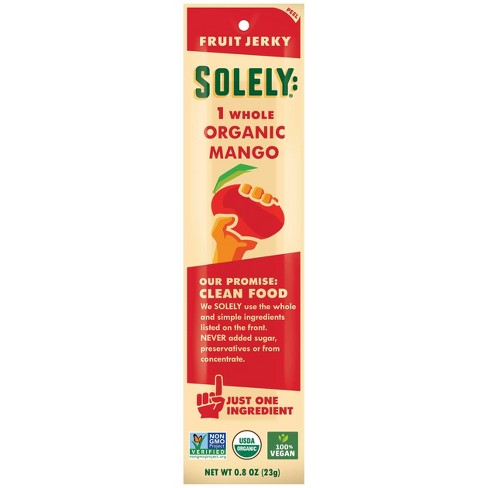 Solely Mango Fruit Jerky - 12   0.8 oz ea Online Sale