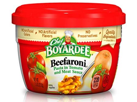 Chef Boyardee Beefaroni Pasta, 7.5 Oz Fashion