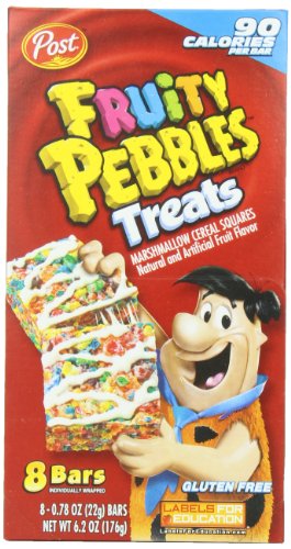 Post Fruity Pebbles Treats 8ct Box Discount