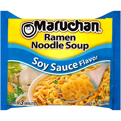 Maruchan Ramen Noodle Soup, Soy Flavor, 3 Ounce on Sale