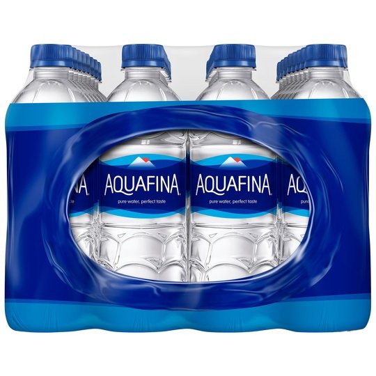 Aquafina Purified Bottled Drinking Water, 16.9 oz, 32 Pack Bottles Fashion