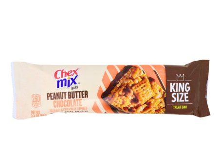 Chex Mix Peanut Butter Chocolate Bar - King Size - 12 Count Box Fashion