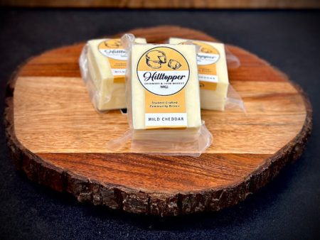 Cheddar-Mild (Aged 3-5 months) 1 2 lb. Block- Hilltopper Creamery Online Hot Sale