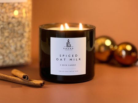 Spiced Oatmilk Candle For Sale