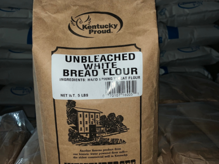 Flour (White bread, unbleached) 5lbs - Weisenberger Mill Sale