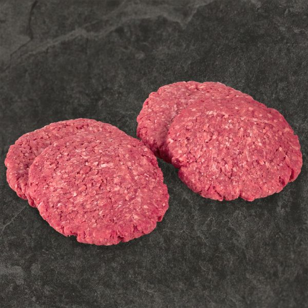 All Natural* 80% Lean 20% Fat Ground Beef Patties, 4 Count, 2 lb Tray Cheap