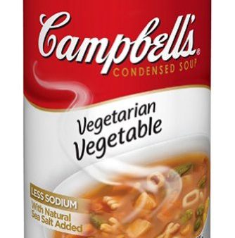 Campbell s Vegetarian Vegetable Soup, 10.5-Ounce Can Discount