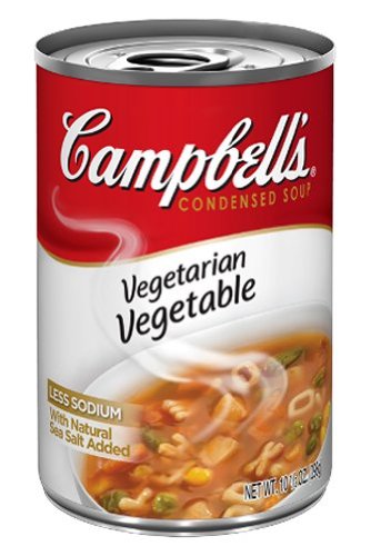 Campbell s Vegetarian Vegetable Soup, 10.5-Ounce Can Discount