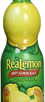 Realemon 100% Lemon Juice, 15 Ounce Bottle Discount