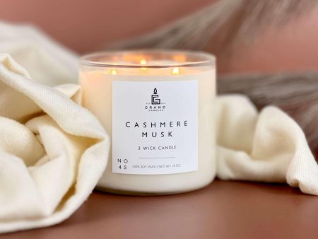 Cashmere Musk Candle For Sale