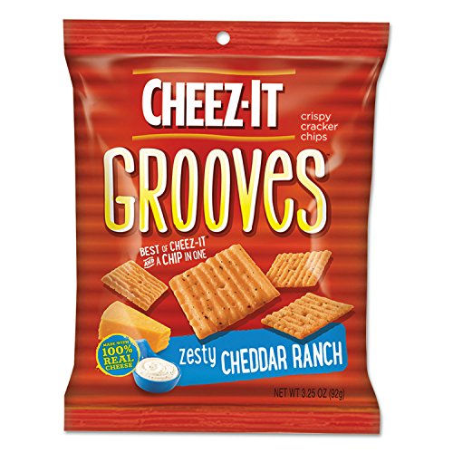 Sunshine Cheez-it Grooves Crackers, Zesty Ranch, 3.25 Bag (6 Per Case) Online Hot Sale