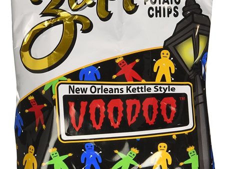 Zapp s New Orleans Kettle Style Potato Chips Voodoo 2.6oz Bag For Sale