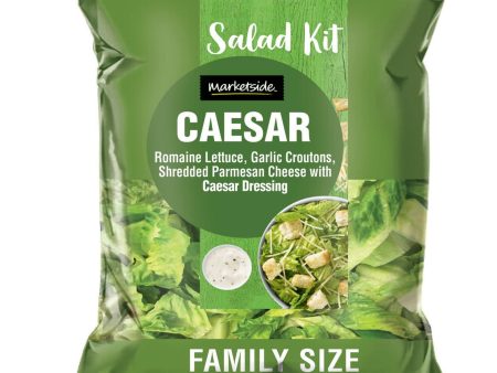 Marketside Caesar Salad Kit Family Size, 17.8 oz Bag, Fresh Online