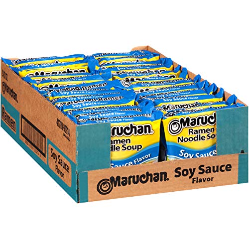 Maruchan Ramen Noodle Soup, Soy Flavor, 3 Ounce on Sale