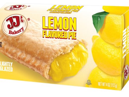 JJ s Bakery Lightly Glazed Snack Pies 4oz (Lemon) Online now