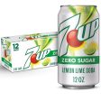 7UP Zero Sugar Lemon Lime Soda, 12 fl oz cans, 12 pack Online now