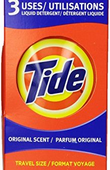 Tide Liquid Detergent Single Loads (3-Count) For Discount