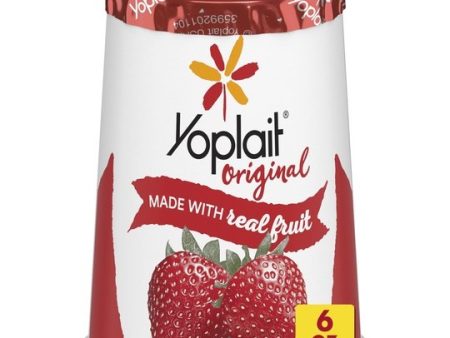 Yoplait Original Strawberry Low Fat Yogurt, 6 OZ Yogurt Cup Online