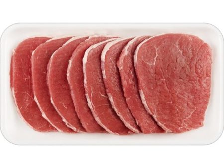 Beef Eye Round Steak Thin, 0.71 - 2.0 lb Tray Fashion