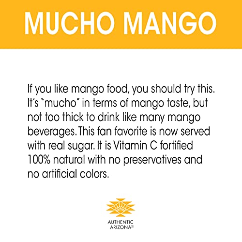 AriZona Mucho Mango Juice Drink, 20 Fl Oz (Pack of 24) Hot on Sale