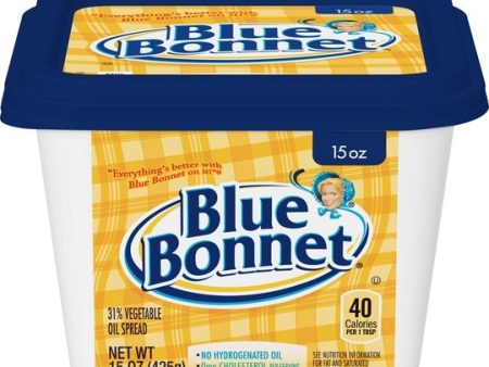 Blue Bonnet Vegetable Oil Spread, 15 oz Bowl Discount