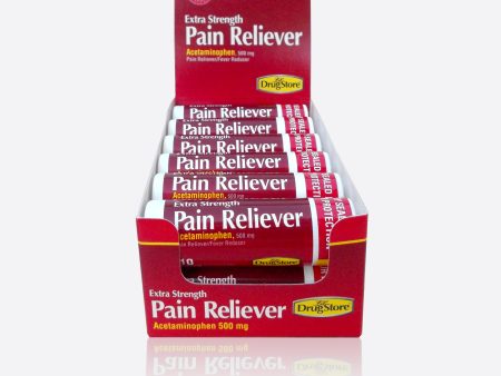 Pain Relief Tablets, Fast-Acting Formula, 10 Count (Pack of 1) Online Hot Sale