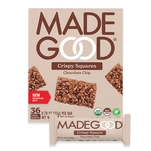 Made Good Chocolate Chip Crispy Squares - 6   0.8 oz bar Cheap