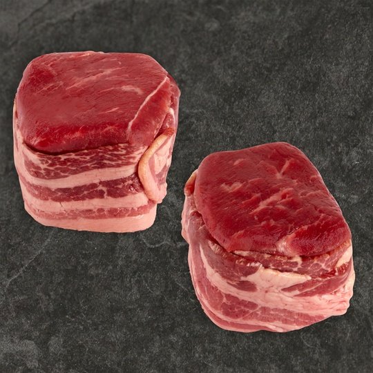 Beef Choice Angus Bacon-Wrapped Sirloin Steak 2 Pack, 0.41 - 2.0 lb Sale