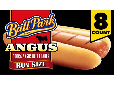 Ball Park Bun Length Angus Beef Hot Dogs, 14 oz, 8 Count Cheap