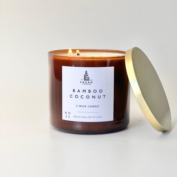 Bamboo Coconut Candle Online now