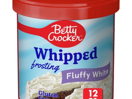 Betty Crocker Gluten Free Whipped Fluffy White Frosting, 12 oz. For Discount