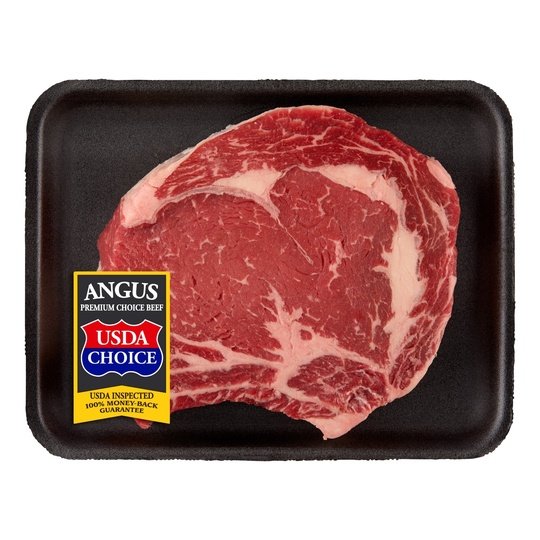 Beef Choice Angus Cowboy Ribeye Steak Bone-In, 0.63 - 1.72 lb Tray For Sale