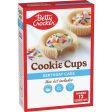 Betty Crocker Ready to Bake Birthday Cake Cookie Cups, 14.1 oz Sale