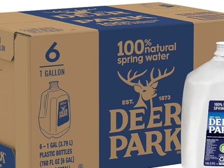 Deer Park Spring Water - 6   1 G btl Supply