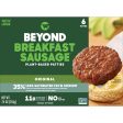 Beyond Meat Beyond Breakfast Sausage Plant-Based Breakfast Patties, Original 7.4 oz (Frozen) Cheap