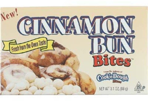 Cinnamon Bun Bites Theater Box 3.1 ounce Box Fashion