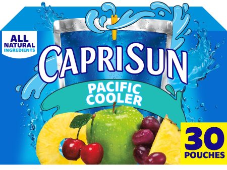 Capri Sun Pacific Cooler Mixed Fruit Juice Box Pouches, 30 ct Box, 6 fl oz Pouches Online Sale