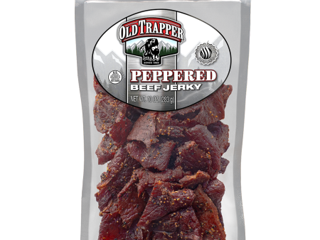 Old Trapper Peppered Beef Jerky 10 Ounce Bag Online Hot Sale