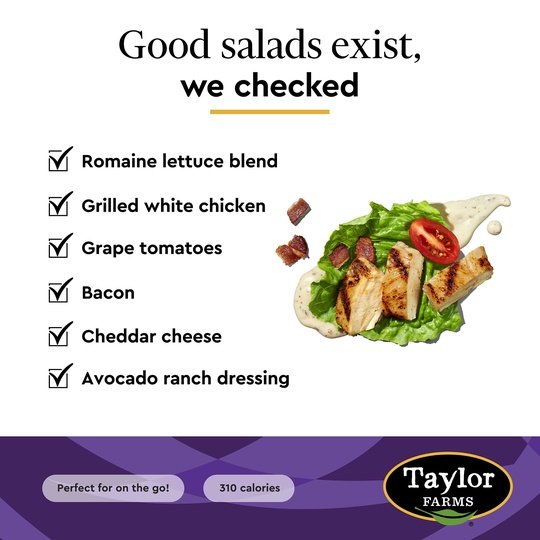 Taylor Farms BLT Salad with Chicken and Bacon, 6.5 oz (Fresh) Online now