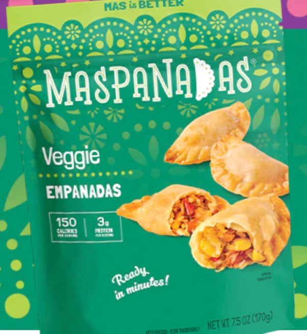 MasPanadas, Veggie empanadas - 6   7.5 oz bag For Cheap