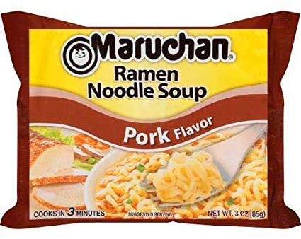 Maruchan Ramen Noodles, Pork, 3 Ounce Packet on Sale