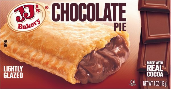 JJ s Bakery Lightly Glazed Snack Pies 4oz (Chocolate) Sale