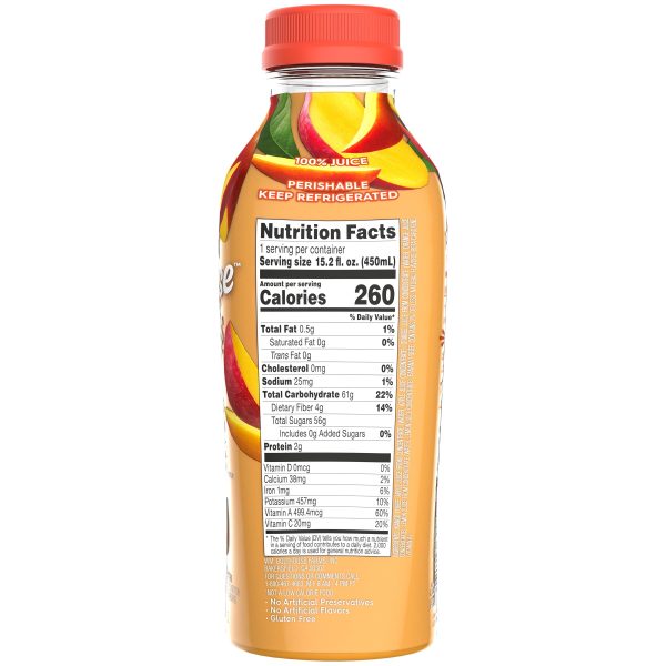 Bolthouse Farms Fruit Juice Smoothie, Amazing Mango, 15.2 fl. oz. Bottle on Sale