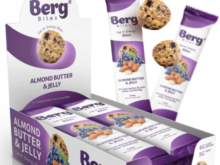 Berg Bites Almond Butter & Jelly - 8   1.5 oz bag Online Hot Sale