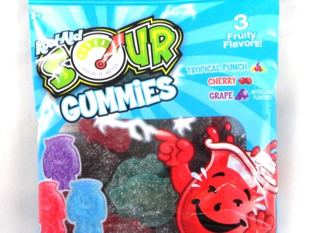 KOOL-AID Sanded Sour Gummies 4 oz Fashion