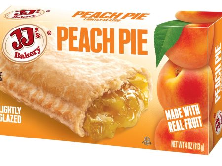 JJ s Bakery Lightly Glazed Snack Pies 4oz (Peach) Online Sale