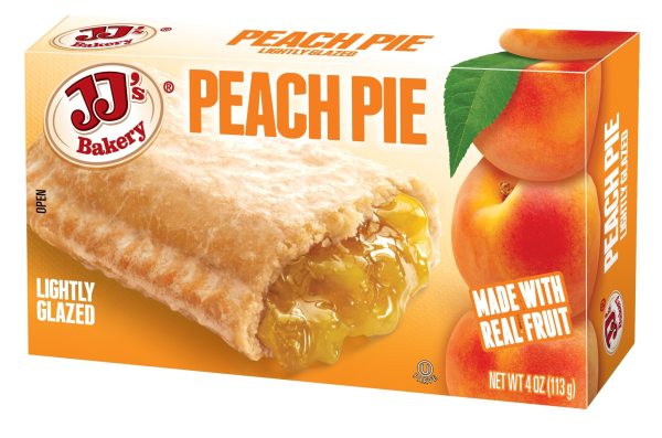 JJ s Bakery Lightly Glazed Snack Pies 4oz (Peach) Online Sale